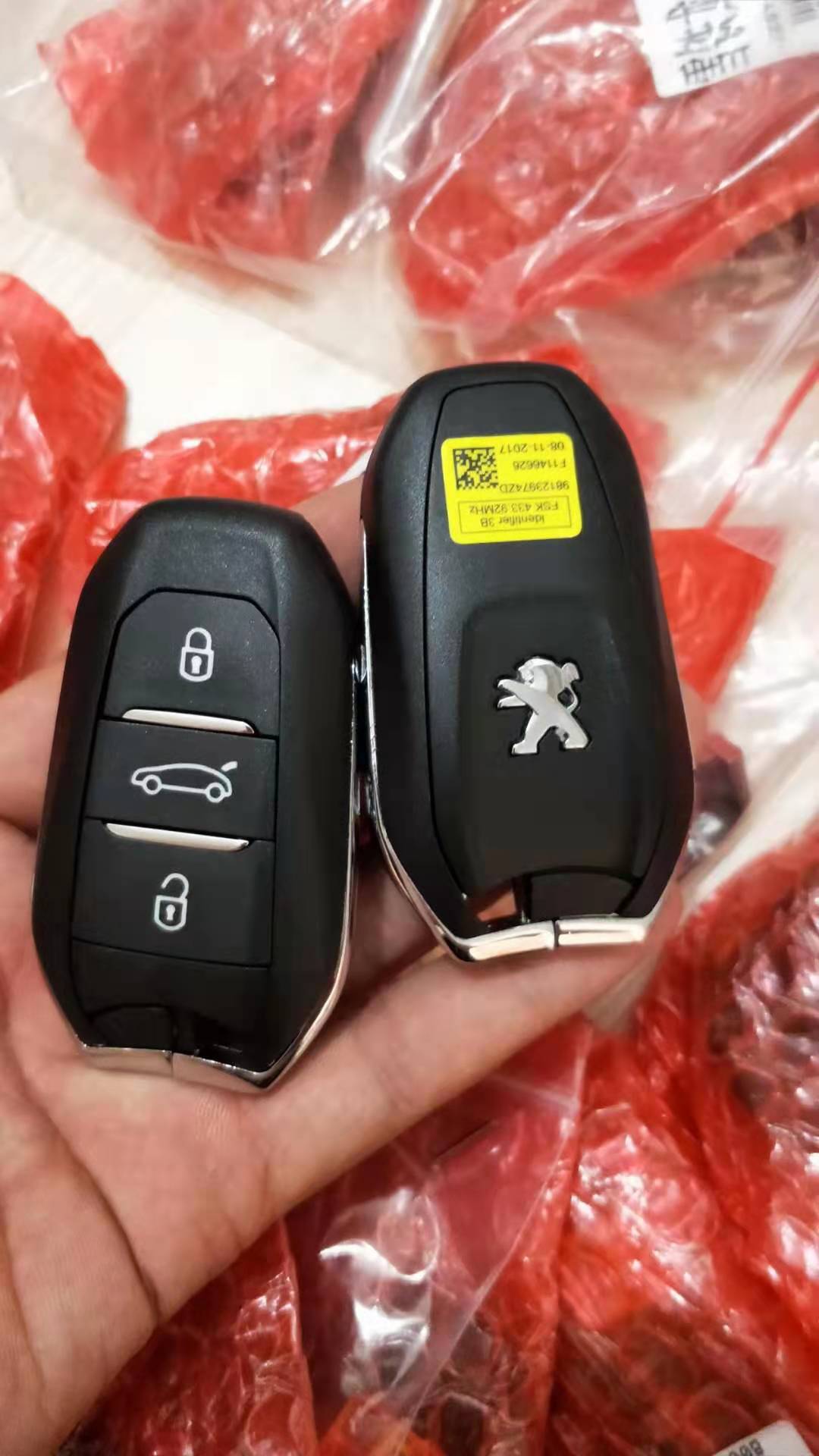 随州标志508智能钥匙